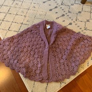 NWOT H&M purple shawl